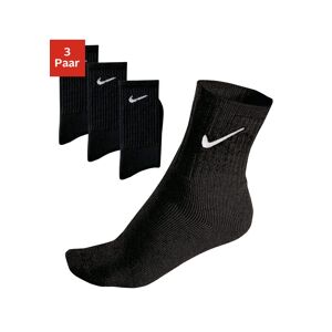 Nike Sportsocken, (3 Paar), mit Frottee schwarz Größe L (42/45) M (38/41) S (34/37) XL (46/50)
