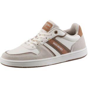 Dockers by Gerli Sneaker, mit leichter Sohle, Freizeitschuh, Halbschuh,... offwhite-braun Größe 42