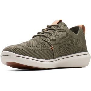 Clarks Schnürschuh »Step Urban Mix«, Herausnehmbares Fussbett, Freizeitschuh,... khaki Größe 40