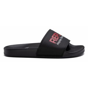 Replay Badepantolette »UP SOFT«, im Slip-on-Design schwarz-rot Größe 42