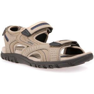 Geox Sandale »UOMO SANDAL STRADA« sandfarben-navy Größe 39