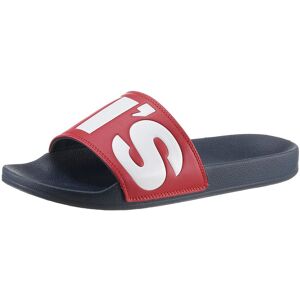 Levi's® Badepantolette »JUNE L«, Sommerschuh, Poolslides, Schlappen, mit... rot Größe 48