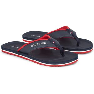 Tommy Hilfiger Zehentrenner »COMFORT HILFIGER BEACH SANDAL«, Sommerschuh,... dunkelblau Größe 40