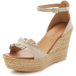 LASCANA Sandalette beige Größe 39