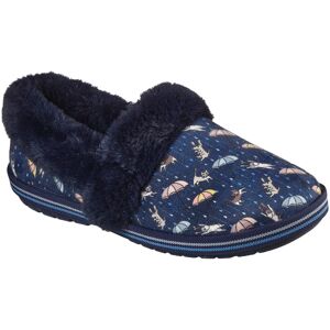 Skechers Pantoffel »TOO COZY MOVIE NIGHT«, mit witzigem Hunde- und Katzenprint navy Größe 35