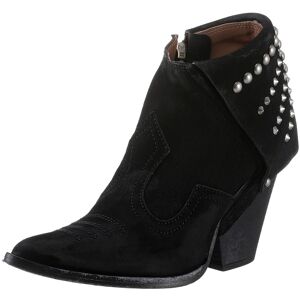 A.S.98 High-Heel-Stiefelette »BELIVE«, Abendmode, Ankle-Boots mit Nieten und... schwarz Größe 42