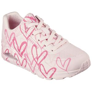 Skechers Wedgesneaker »UNO-SPREAD THE LOVE« rosa-weiss-multi Größe 39