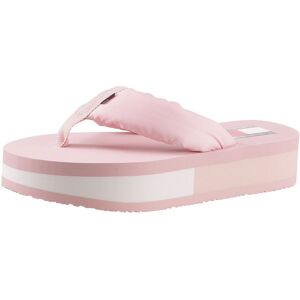 Tommy Jeans Zehentrenner »WEBBING MID BEACH SNDL«, mit weicher Bandage rose Größe 40