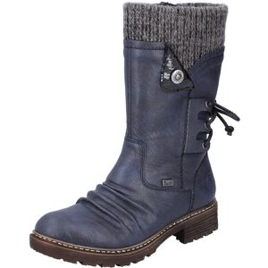 Rieker Winterstiefel blau Größe 37