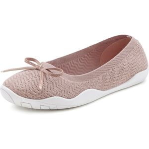 LASCANA Sneaker Ballerinas rosé Größe 42