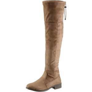 CITY WALK Overkneestiefel taupe Größe 36