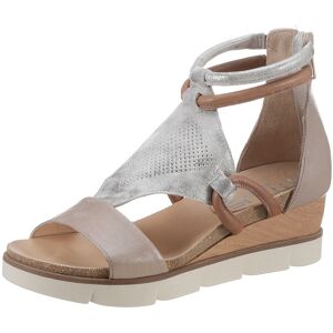 Mjus Sandalette »TAPASITA« taupe-silberfarben Größe 38