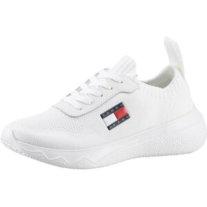 Tommy Jeans Slip-On Sneaker »TJW KNIT RUNNER«, Freizeitschuh, Halbschuh,... ecru Größe 40