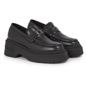 Tommy Jeans Loafer »TJW CHUNKY LOAFER«, mit schönem Zierriegel schwarz Größe 42