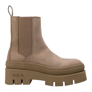 Replay Chelseaboots beige Größe 41