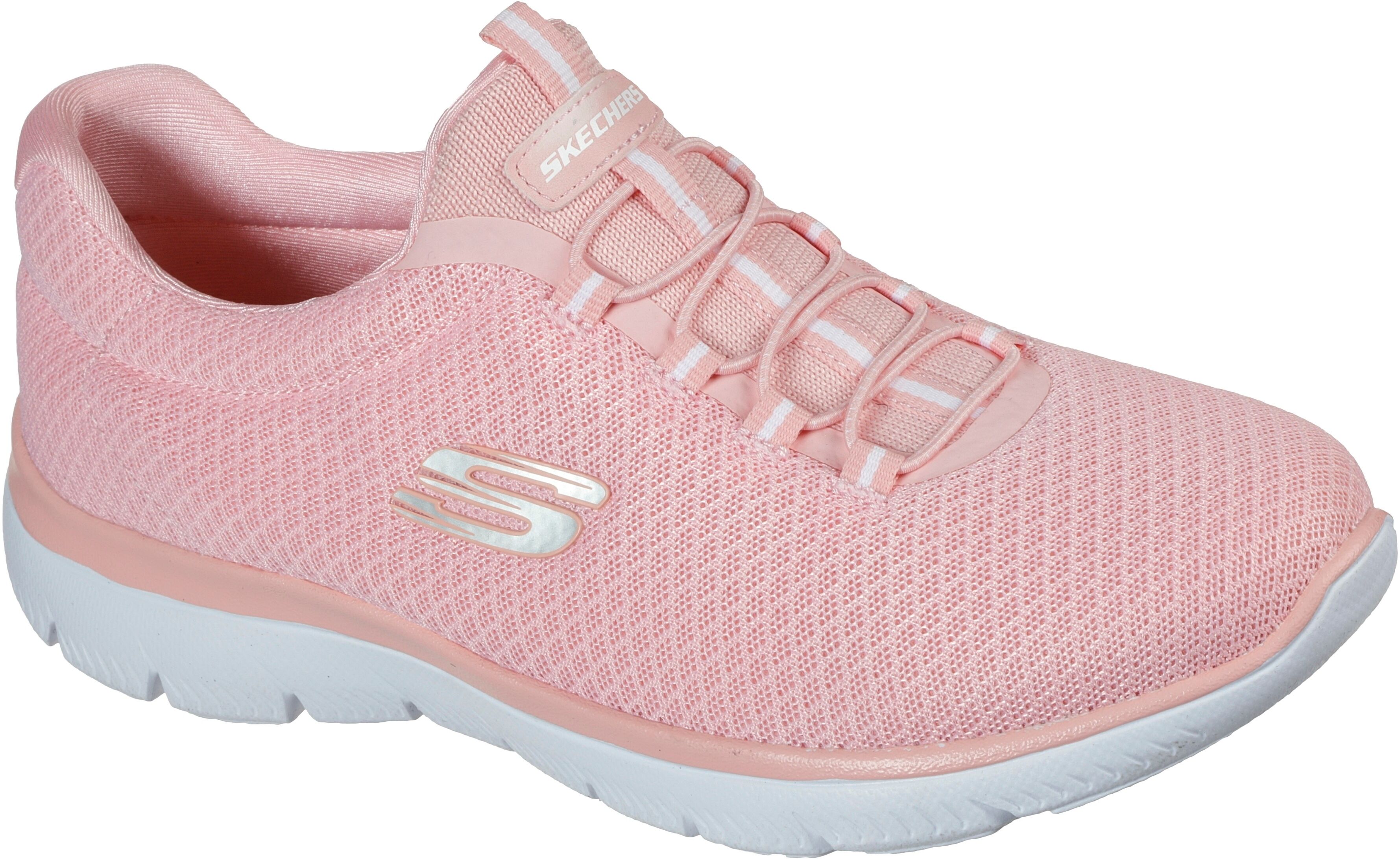 Skechers Slip-On Sneaker »SUMMITS«, mit dezenten Kontrast-Details rosa Größe 35 36 37 38 39 40 41 42