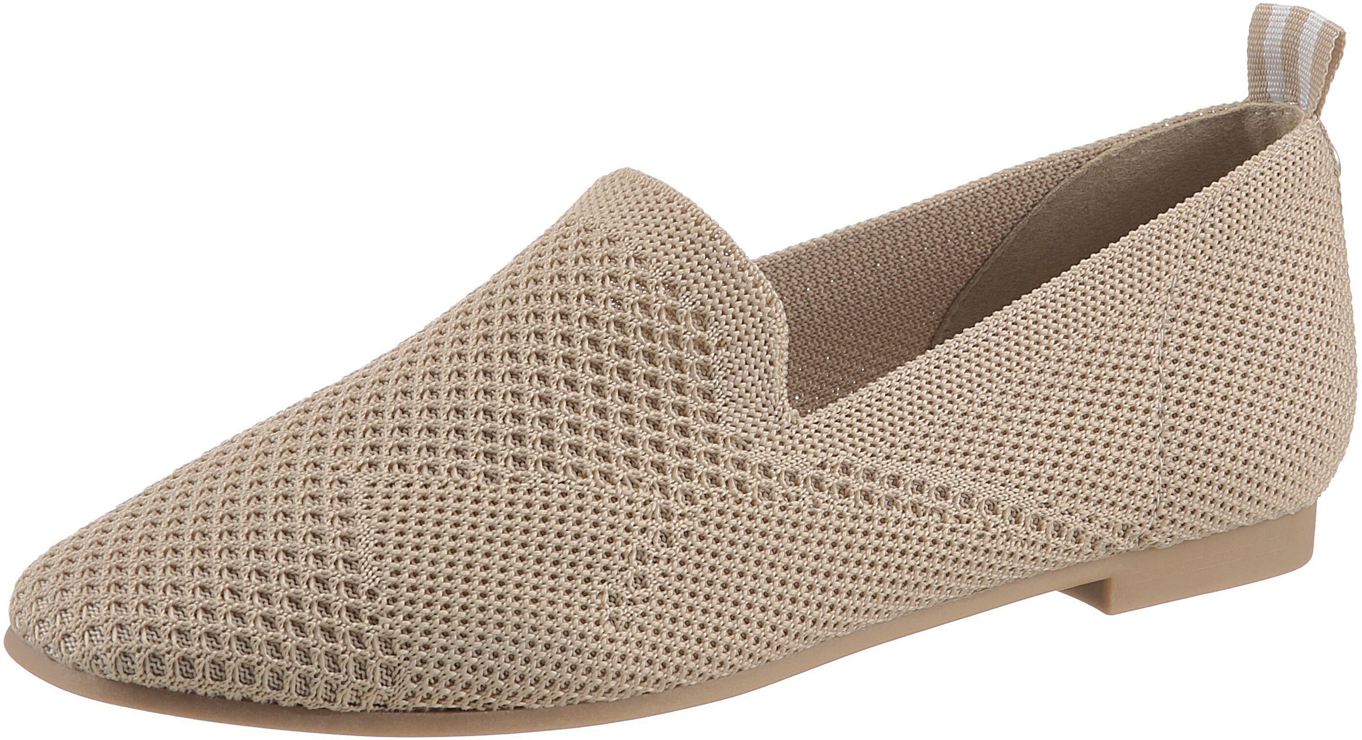 La Strada Slipper, mit praktischer Anziehlasche beige Größe 36 37 38 39 40 41 42