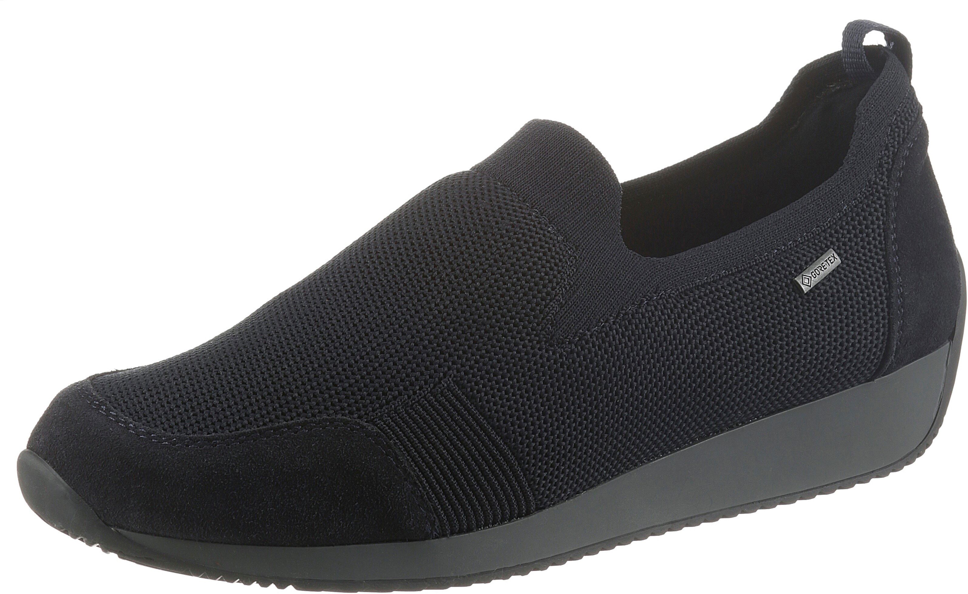 Ara Slip-On Sneaker »LISSABON«, mit Gore-Tex, Komfortweite blau Größe 2,5 3 (35,5) 3,5 (36) 4 (37) 4,5 (37,5) 5 (38) 5,5 (38,5) 6 (39) 6,5 7 (40,5) 7,5 (41) 8 (42) 8,5 (42,5) 9 (43)