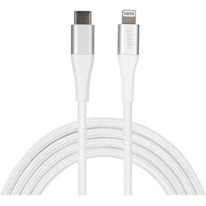 onit USB-Kabel »2.0-Kabel MFi USB C - Light«, 200 cm weiss Größe