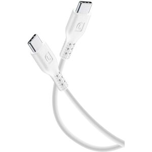 Cellular Line USB-Kabel »Power Data Cable 0,6 m USB Typ-C / Typ-C«, USB Typ... Weiss Größe