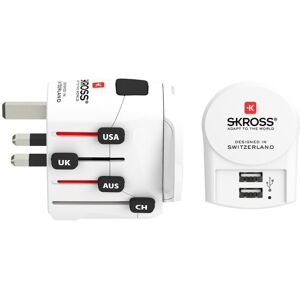 SKROSS Reiseadapter »PRO+ 2x USB«  Größe