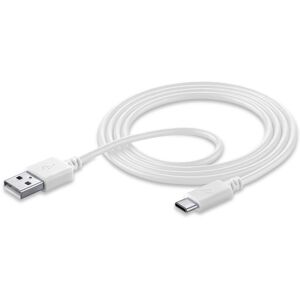 Cellular Line USB-Kabel »Power Data Cable 1,2 m USB-A / Typ-C«, USB Typ C-USB... Weiss Größe