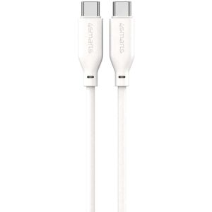 4smarts USB-Kabel »High Flex USB-C zu USB-C Silikon-Kabel 60W, 1,5m«, USB-C,... Weiss Größe