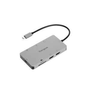 Targus USB-Adapter »USB-C Dual 4K HDMI 100W PowerDelivery« silberfarben Größe