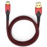 USB-Kabel »Oehlbach USB 3.1-Kabel A - C Evolut« rot Größe