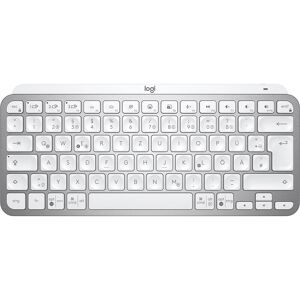 Logitech Wireless-Tastatur »MX Keys Mini Pale Grey CH-Layout« weiss Größe