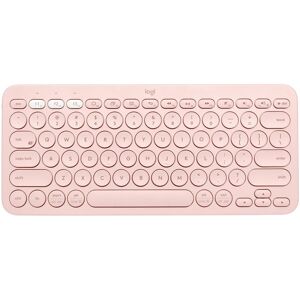 Logitech Wireless-Tastatur »K380 Multi-Device Rosa« Rosa Größe