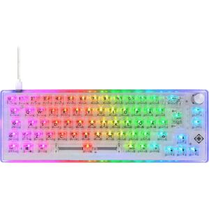 Deltaco Gaming-Tastatur »GAM-160-T-CH Weiss« Transparent Größe