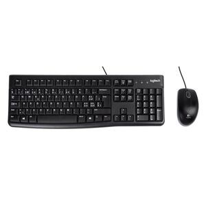 Logitech PC-Tastatur »MK120«, (Ziffernblock) schwarz Größe