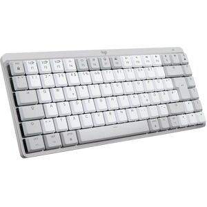 Logitech Wireless-Tastatur »MX Mechanical Mini for Mac pale grey« Grau, weiss Größe