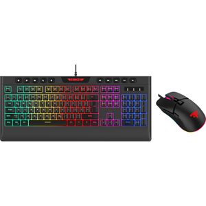 Hyrican Tastatur- und Maus-Set »Striker Gaming Sparset Level Bronze«,... schwarz Größe