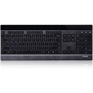 Rapoo Wireless-Tastatur »E9270P kabellose Tastatur, 5 GHz Verbindung«,... schwarz Größe