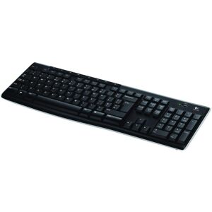 Logitech PC-Tastatur »K270«, (Ziffernblock) schwarz Größe