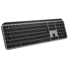 Tastatur »Logitech MX Keys for Mac« Schwarz Größe