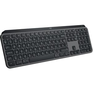 Logitech Wireless-Tastatur »MX Keys S CH-Layout« Graphit Größe