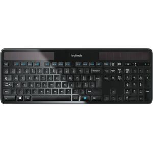 Logitech PC-Tastatur »K750 Solar DE-Layout«, (Ziffernblock) schwarz Größe