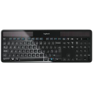 Logitech PC-Tastatur »K750 Solar«, (Ziffernblock) schwarz Größe