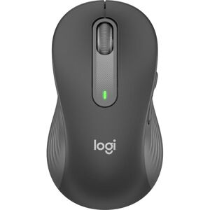 Logitech Maus »Signature M650 L left Graphite«, kabellos Schwarz Größe