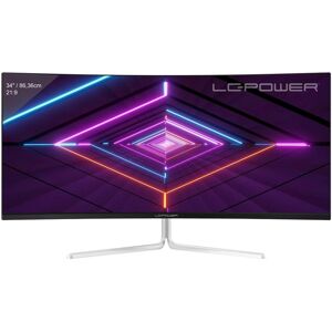 LC-Power Curved-LED-Monitor »LC-M34-UWQHD-100-C«, 86,02 cm/34 Zoll, 3440 x... weiss Größe