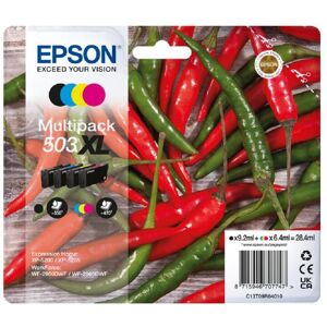 Epson Tintenpatrone »Multipack 503XL Black/Cyan/Magenta/Yellow« Black, Cyan, Magenta, Yellow Größe