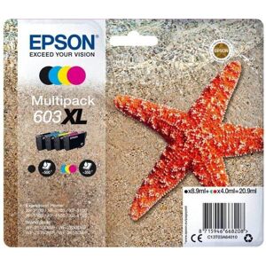 Epson Tintenpatrone »603XL / C13T03A64010« Black, Cyan, Magenta, Yellow Größe