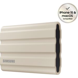 Samsung externe SSD »Portable SSD T7 Shield«, Anschluss USB 3.2 Gen-2 beige Größe 2 TB