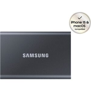 Samsung externe SSD »Portable SSD T7«, Anschluss USB 3.1-USB 3.2 Titan Gray Größe 2 TB