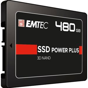 EMTEC interne SSD »X150 SSD Power Plus«, 2,5 Zoll, Anschluss SATA III-SATA II schwarz Größe 480 GB