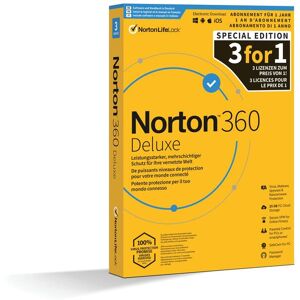 Symantec Norton Virensoftware »360 Deluxe - Promotion Box,« (ohne Farbbezeichnung) Größe