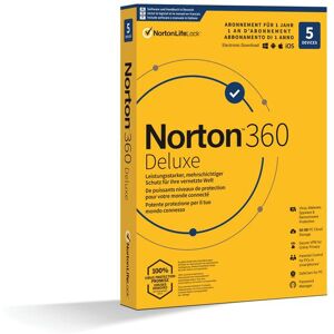 Symantec Norton Virensoftware »360 Deluxe Box, 5 Device, 1« (ohne Farbbezeichnung) Größe